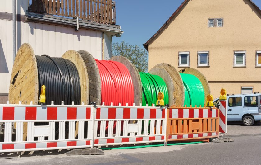 Breitbandausbau für schnelles Internet